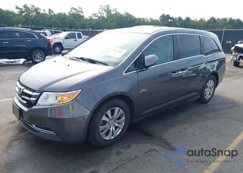 2016 Honda Odyssey Ex-L from USA, damaged, VIN 5FNRL5H63GB072374